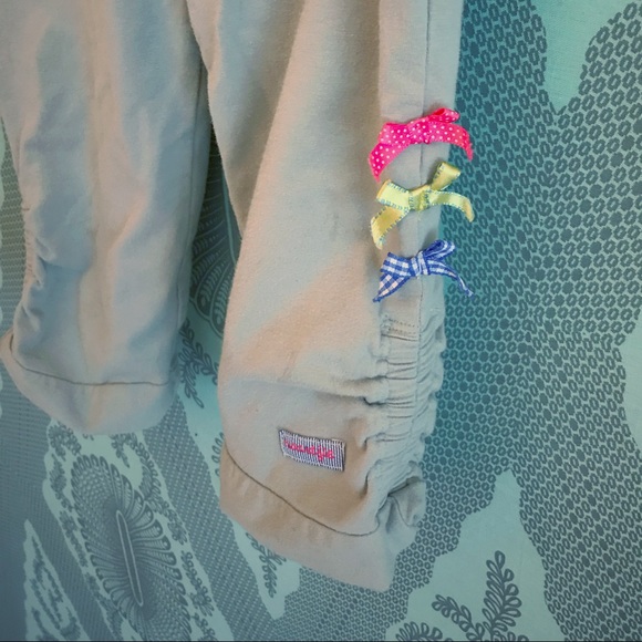 Naartjie cropped leggings with bows - Picture 1 of 4